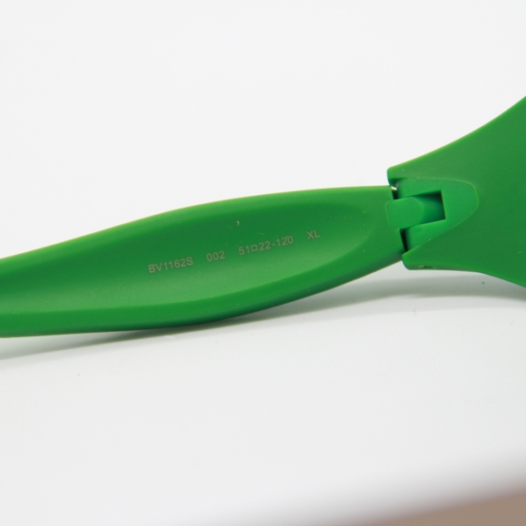 NEW BV1162S 002 BOTTEGA VENETA GREEN UNISEX SUNGLASSES BOTTEGA VENETA - Picture 11 of 13